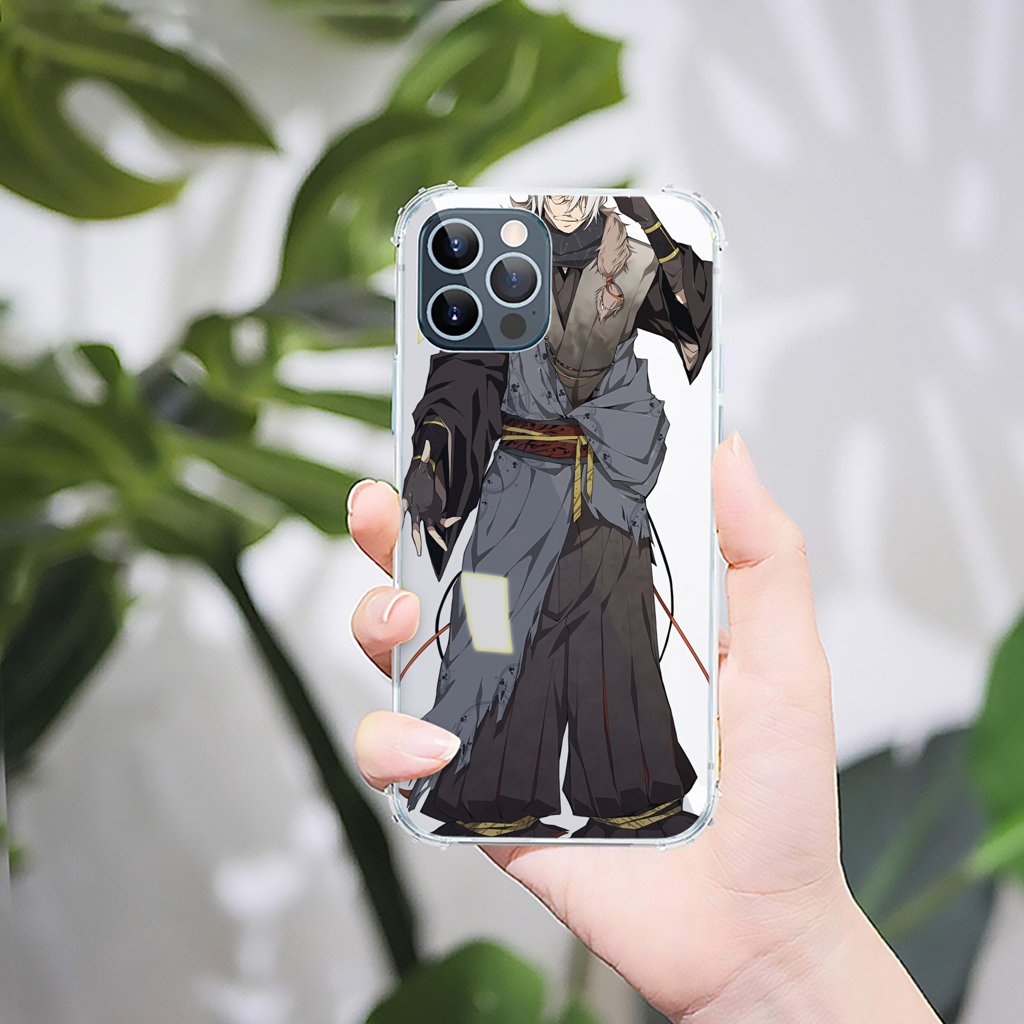 （画像用） 文豪ストレイドッグス Bungo Stray Dogs 【iPhone 12シリーズ対応】透明スマホケース（クリアソフトケース）